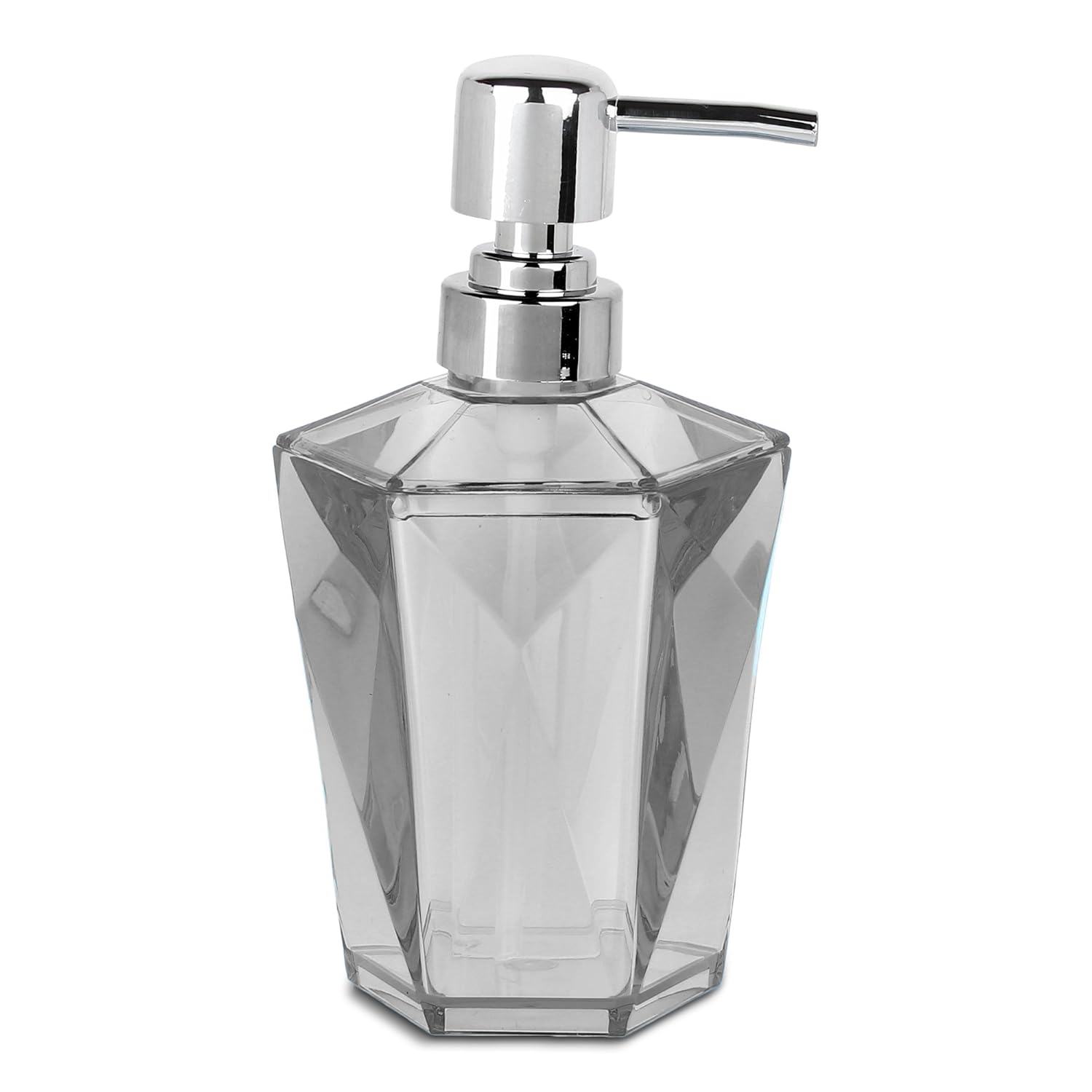 Acrylic Soap Dispenser Grey Amazon.in Home & Kitchen