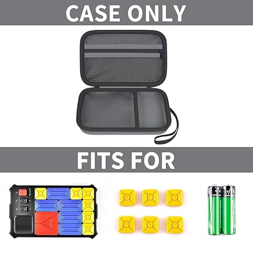 Miniatura 10 de casmilee Funda compatible con Giiker Super Slide Brain Games, bolsa organizadora de rompecabezas Brain Teaser, bolsa de almacenamiento, soporte de