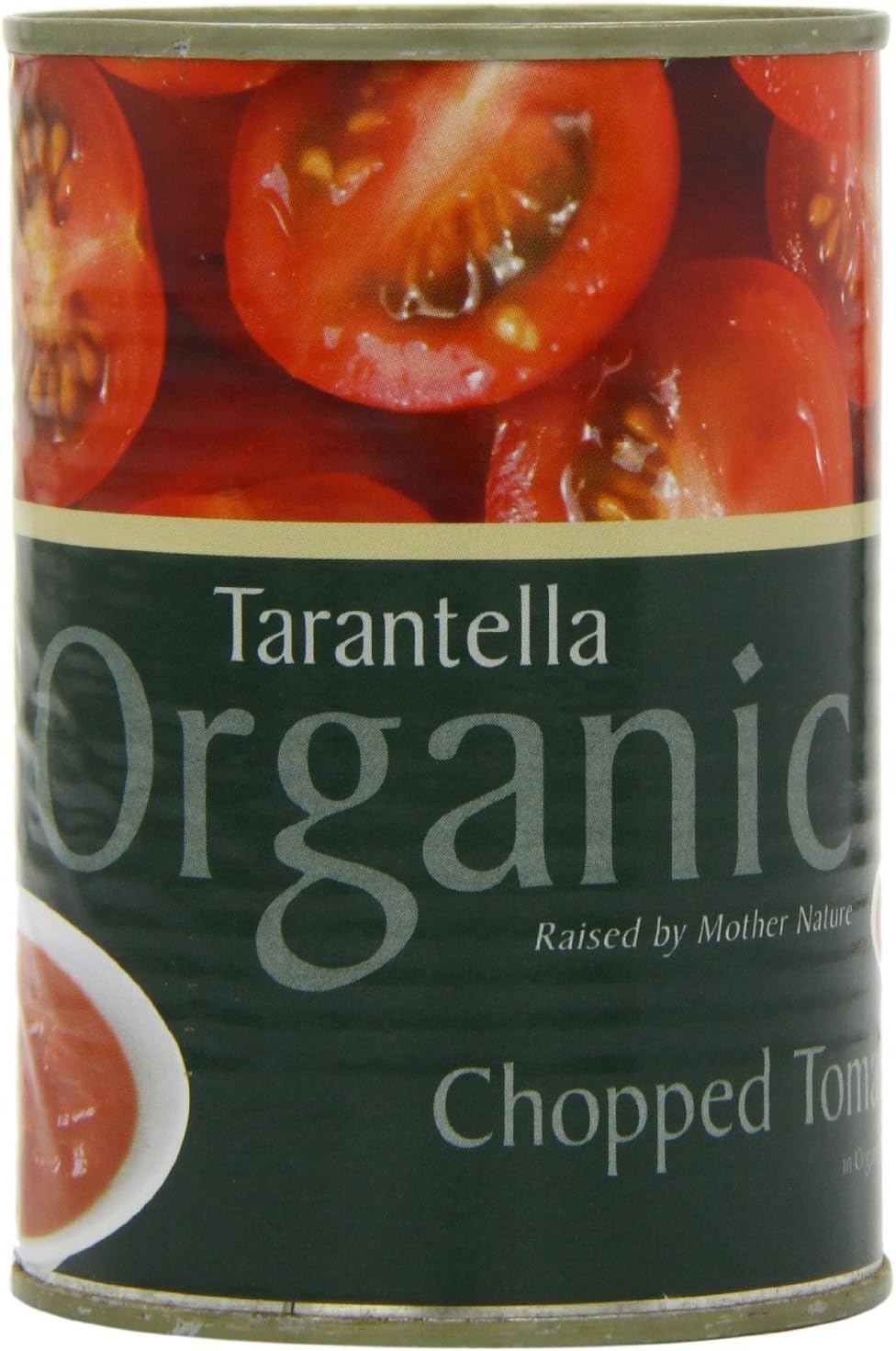 Tarantella Organic Chopped Tomatoes 400 g (Pack of 12)