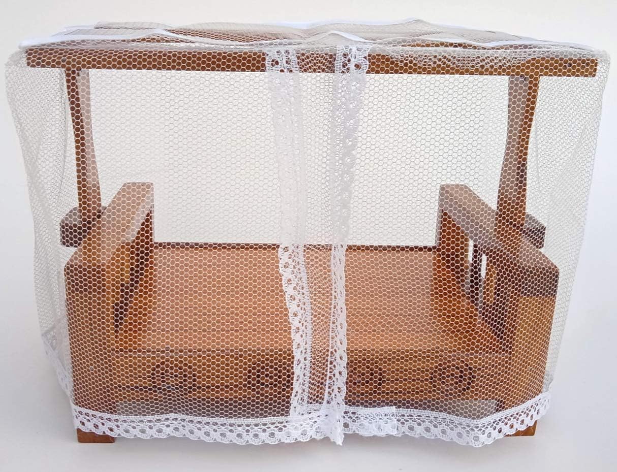 Laddu Gopal Bed - Wooden Krishna Shrine -2