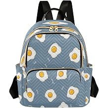 Fried Egg Backpack for Women, Fashion Casual Daypack