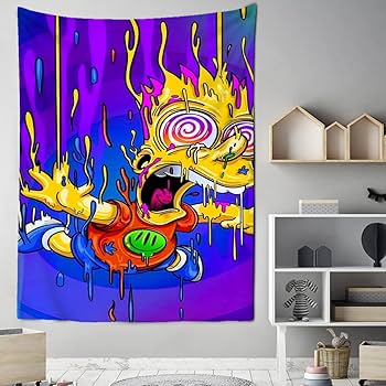 絵画デザイン・タペストリー Amazon.co.jp: タペストリーF20 浮世絵 桜 富士山 神奈川沖浪裏