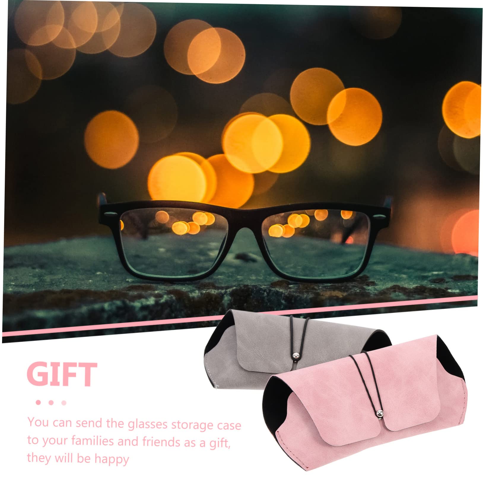 LIFKOME 10stücke Brillenetui Tragbare Verschleißfeste Brillenbox Für Sonnenbrillen Und Lesebrillen Stilvolles Design Für Unterwegs Alltag