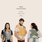 Moby Easy-Wrap Carrier | Baby Carrier and Wrap in One for Mothers, Fathers, and Caregivers | Designed for Newborns, Infants, and Toddlers | Holder Can Carry Babies up to 33 lbs | Night Leapord