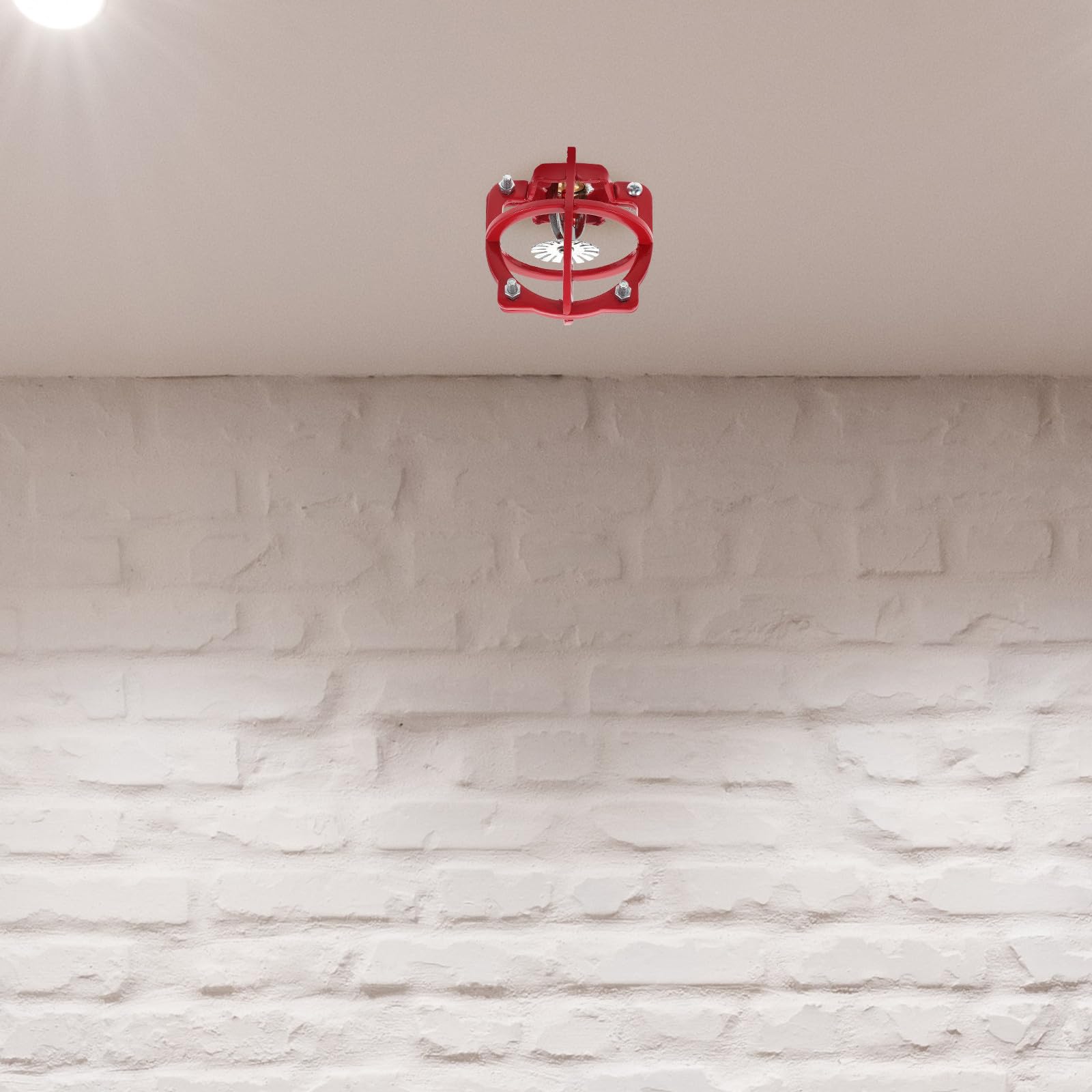 Couvercle de Tête Arroseur Incendie Protecteur Visible et Facile à Installer Garde Tête Sprinkler pour Sécurité Incendie Résidentielle et Commerciale