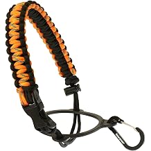 Gearproz HydroCord 1.0 Handle for Hydro Flask Wide Mouth Water Bottles, Hydroflask 1.0, Iron Flask, Thermoflask and Takeya Reusable Water Bottles, Paracord Survival Strap
