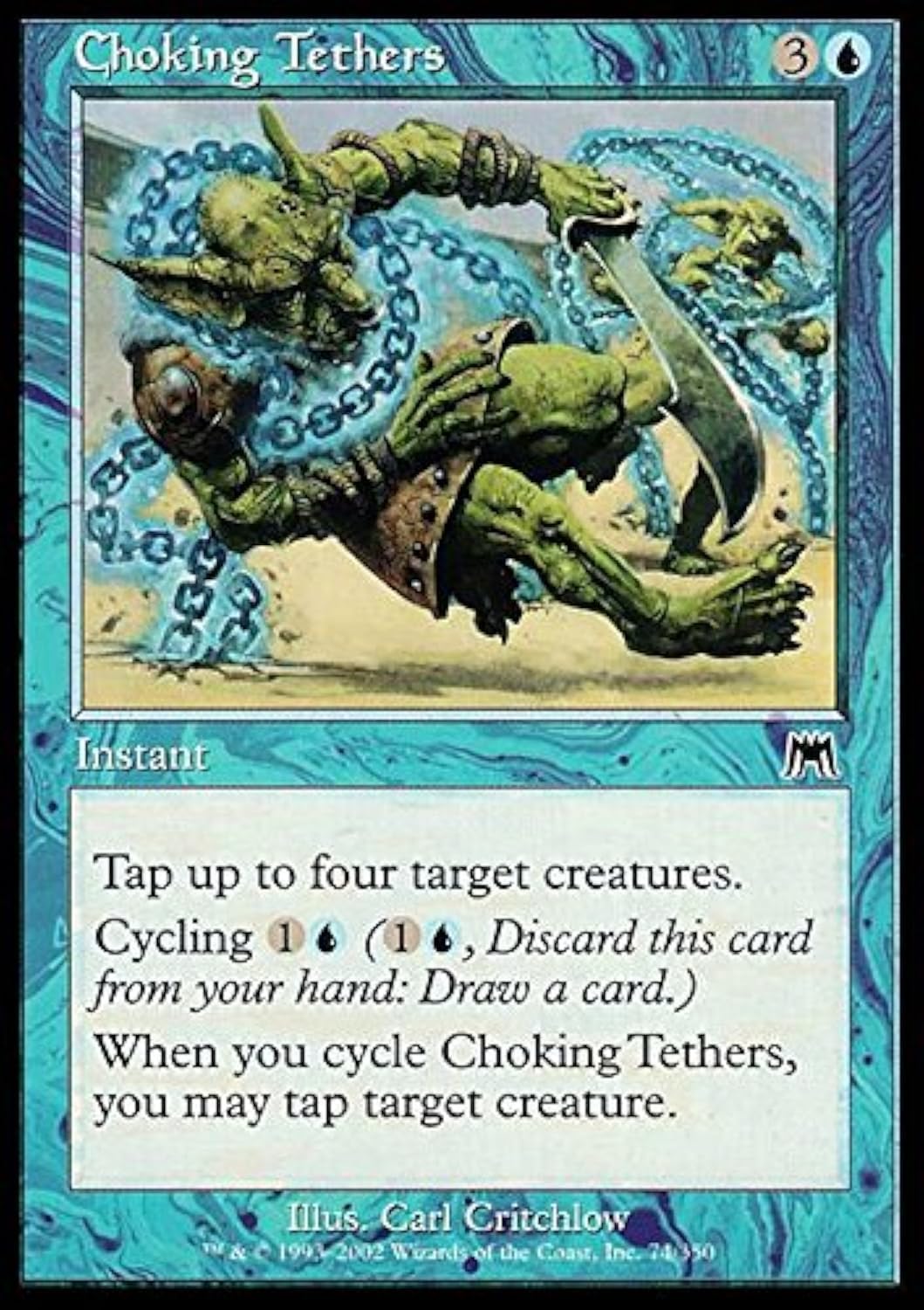 Magic The Gathering - Choking Tethers - Onslaught