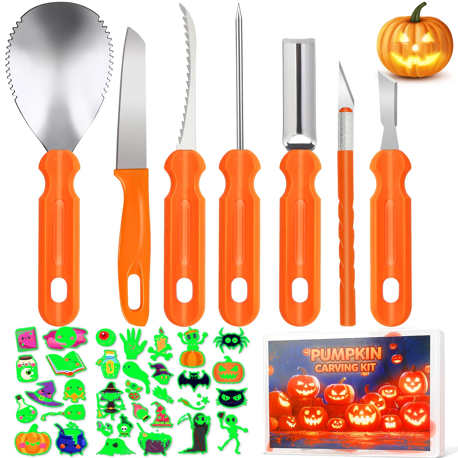 Pumpkinsさん専用 Amazon.com: ZYSUN Pumpkin Carving Kit,Halloween Decorations