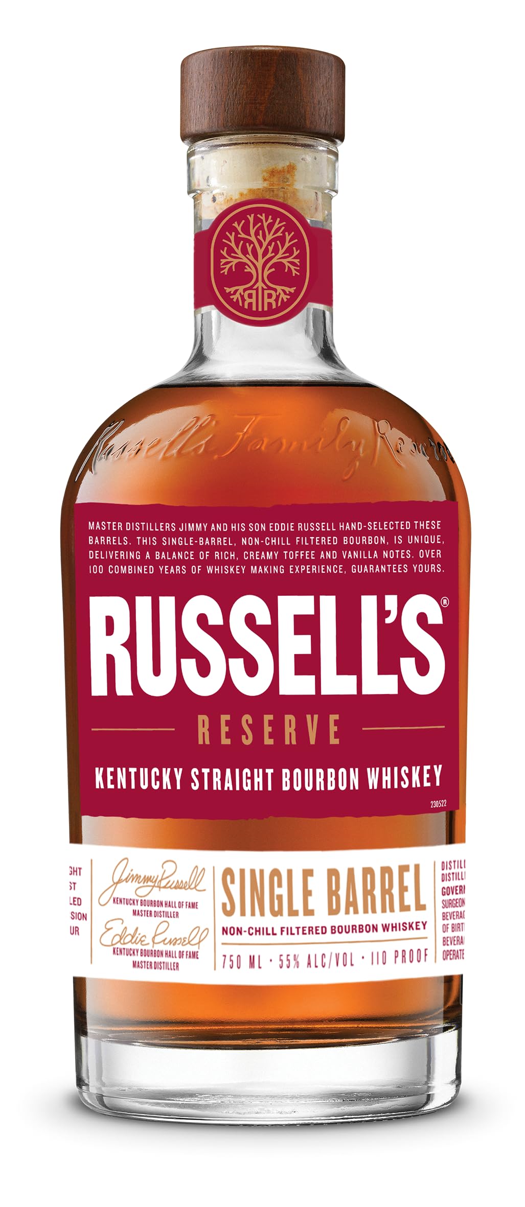 Russell's Reserve Single Barrel Bourbon Whiskey 750 ml : Amazon
