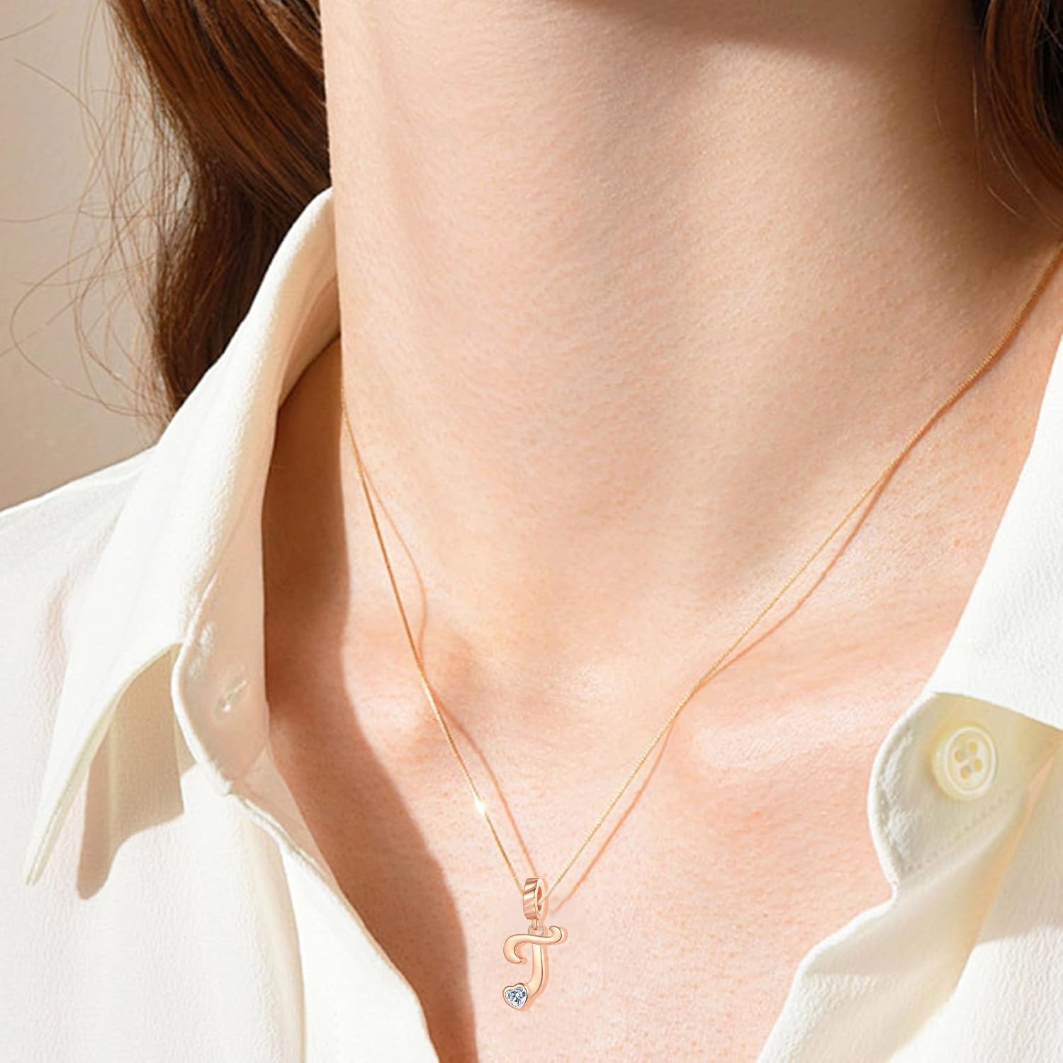 925 Sterling Silver Letter Charms for Bracelets & Necklace Fits Pandora and European Bracelet Alphabet Initial Charms Pendant Jewelry Charms for Women - Image 4