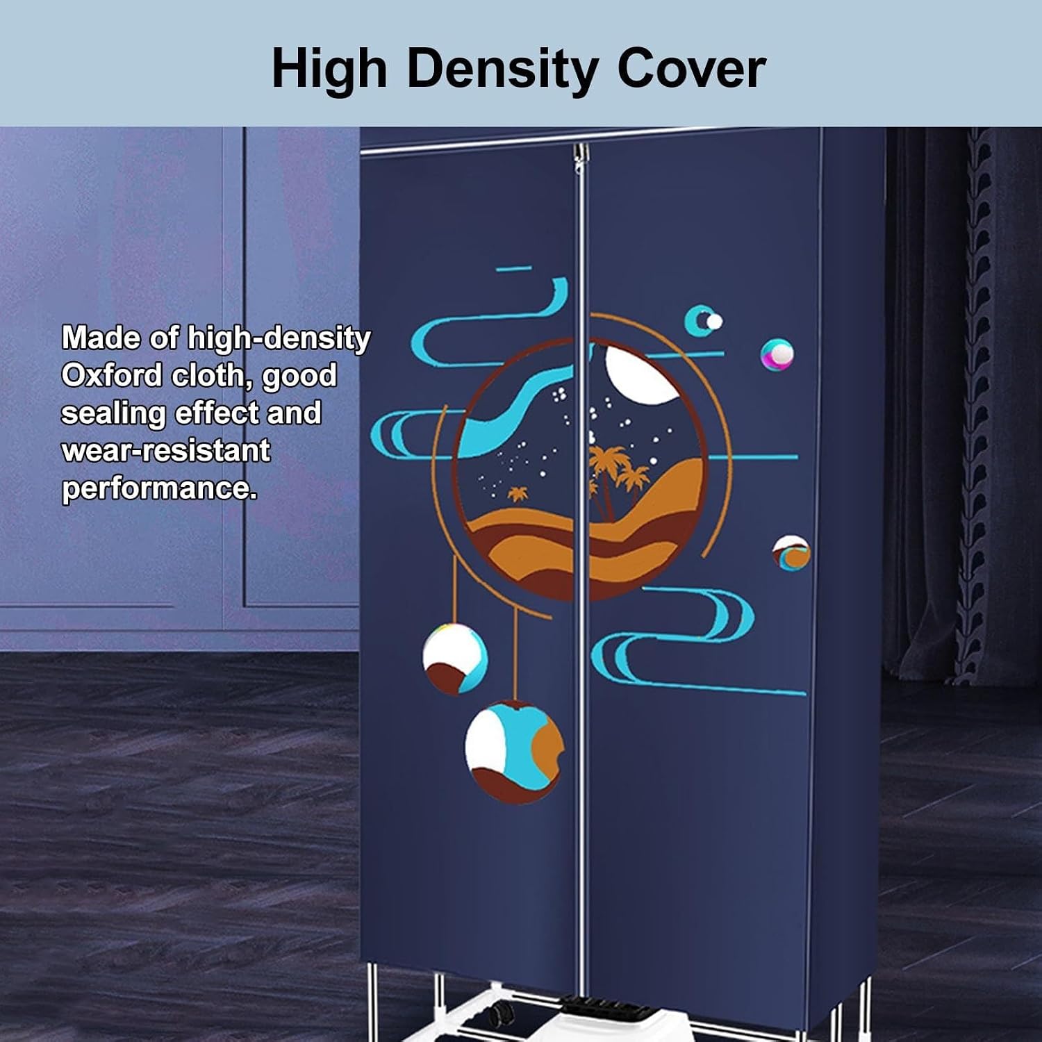 Portable Household Clothes Care Machine, Automatic Clothes Dryer Machine, 360° Heat Flow Circulation, with Time Setting Function