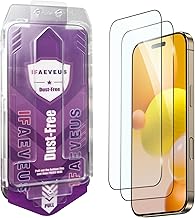 UNBREAK Recyclable for iPhone 16 Pro Max Screen Protector [Eco-Friendly][Military Grade] Flexible Tempered Glass Film 16 ProMax Dust-Free,Full Edge Coverage, 6.9" 2 Pack