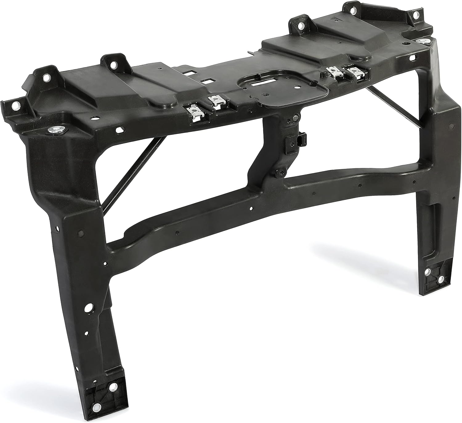 HECASA Radiator Support Bracket Compatible with 2015 2016 2017 Chrysler 200 Front Black New Replacement for CH1222102 68376692AA