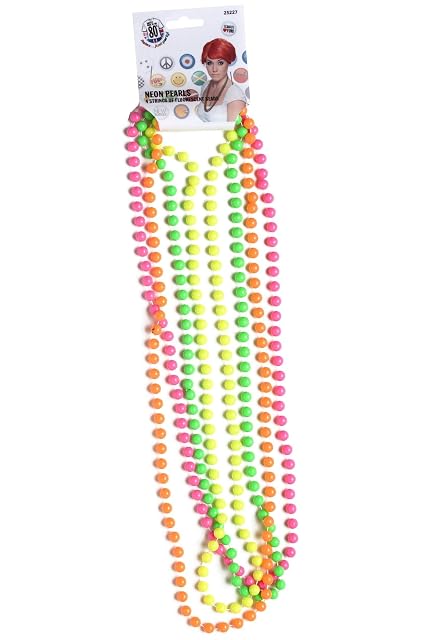 Foto 2 de 6 de Beads Fluorescent, Neon, 4 Strands