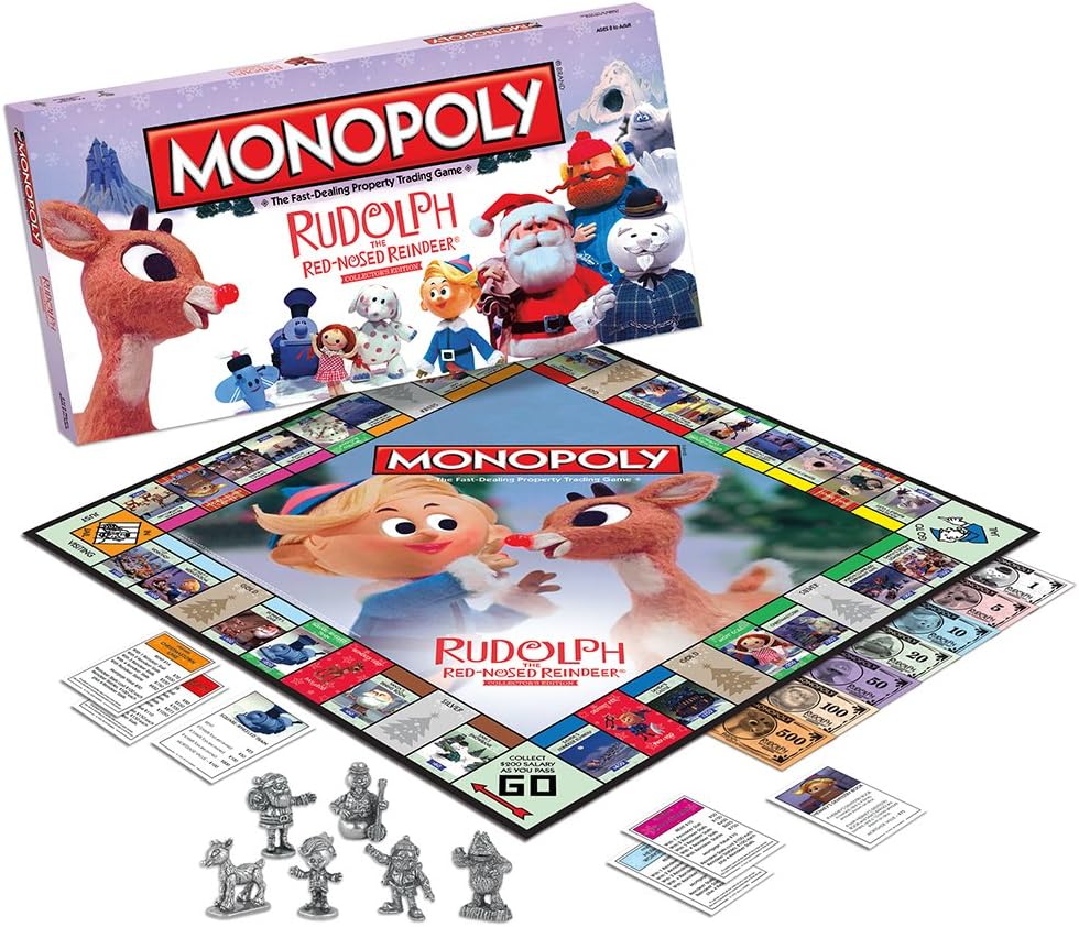 Monopoly: Rudolph The Red-Nosed Reindeer Collector's Edition
