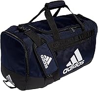 Vista 1 de adidas Defender 4.0 - Bolsa duffel de viaje deportiva duradera para hombres y mujeres