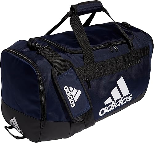 adidas Defender 4.0 - Bolsa duffel de viaje deportiva duradera para hombres y mujeres