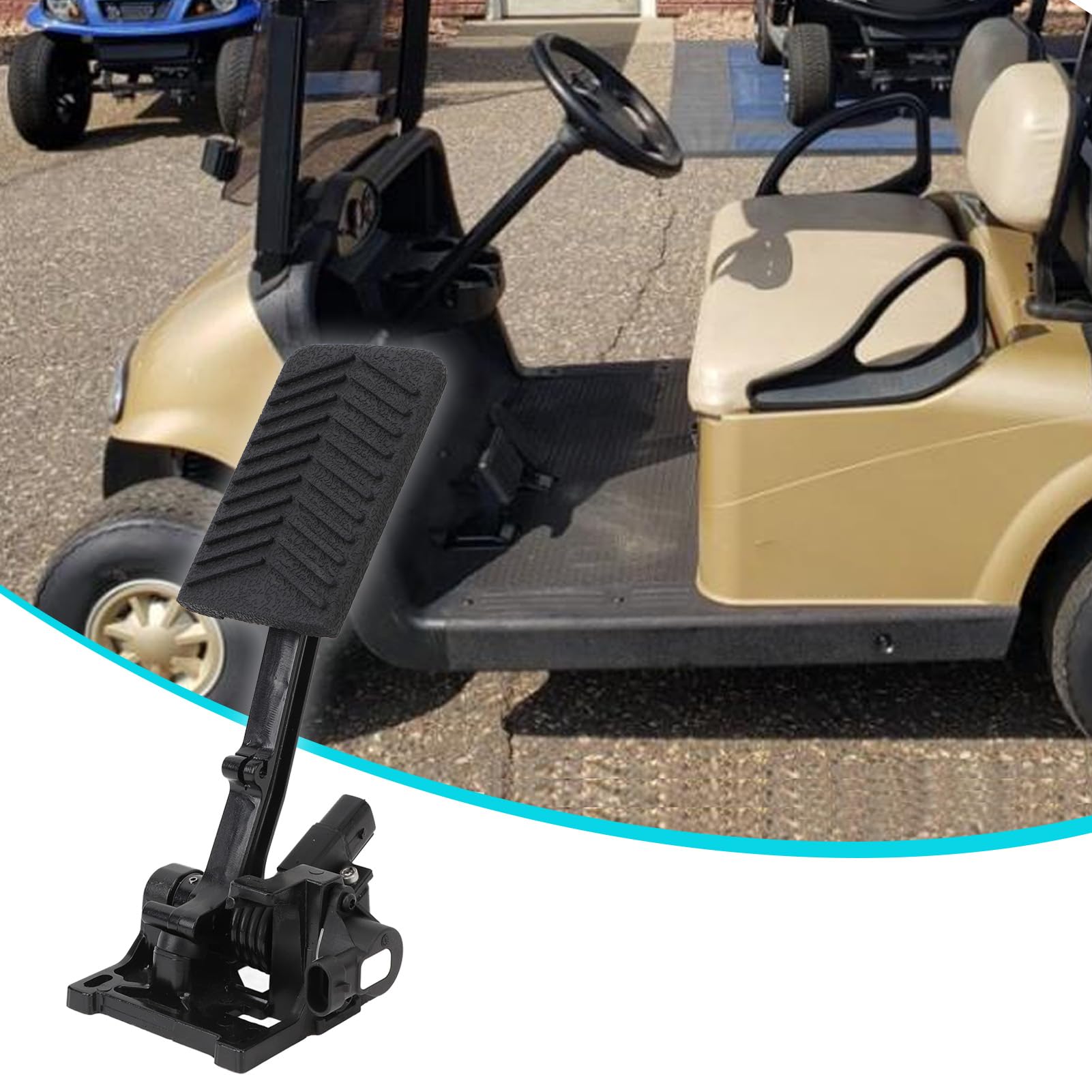 Cart-Gaspedal-Baugruppe 604692 Gaspedal-Ersatz für ‑Z- RXV 2FIVE Elektro-Cart-Golfwagen, Egal Ob mit -BaugruppeGo