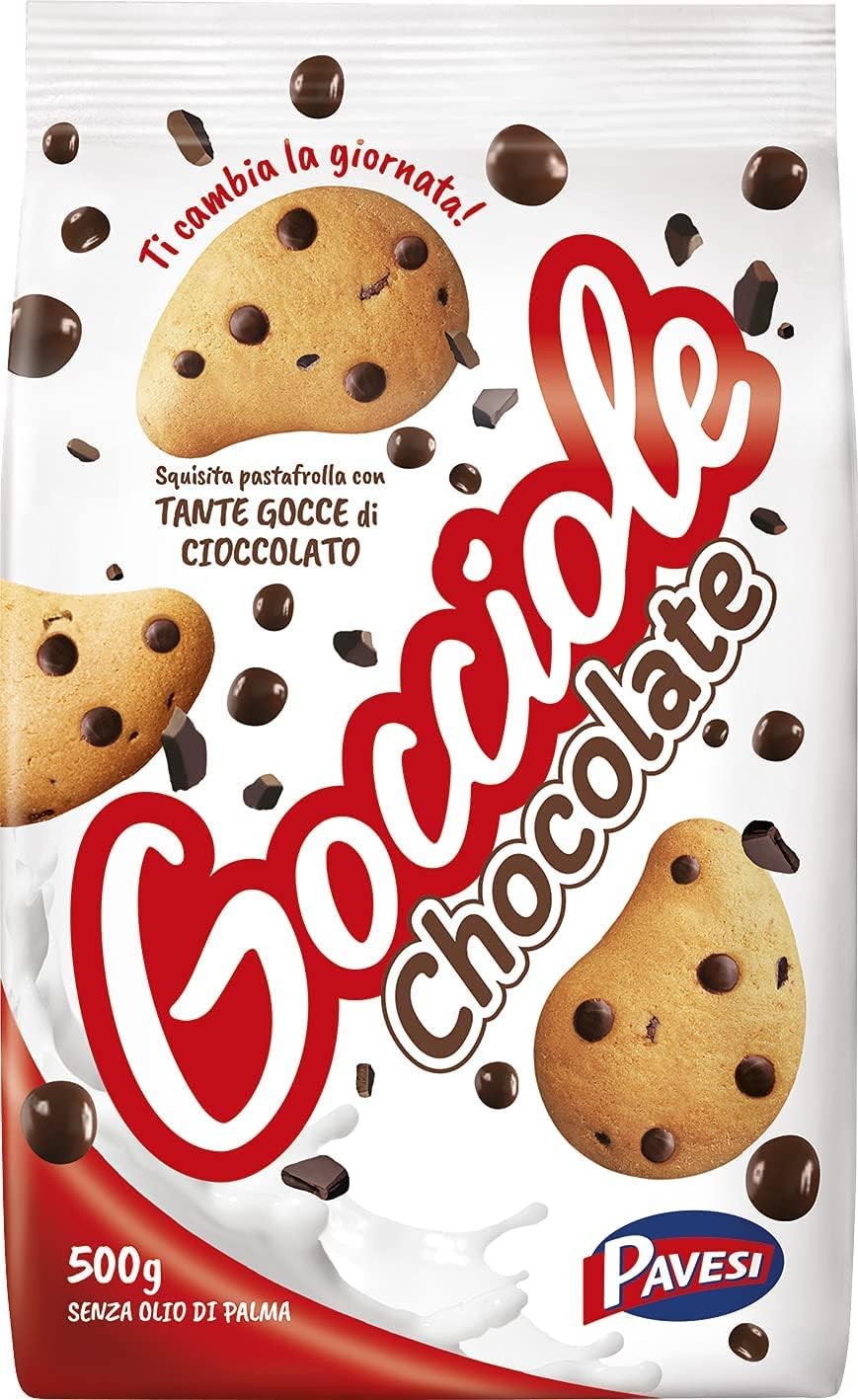 Pavesi - Gocciole Chocolate - 500 gr Pack (2)