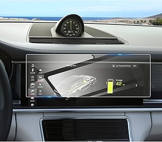 2017-2022 2023 Panamera Screen Protector for Porsche Panamera 12.3-Inch Touch Screen, 2022 Porsche Cayenne Tempered Glass 2023 Panamera Accessories HD Transparent Protective Film 12.3"