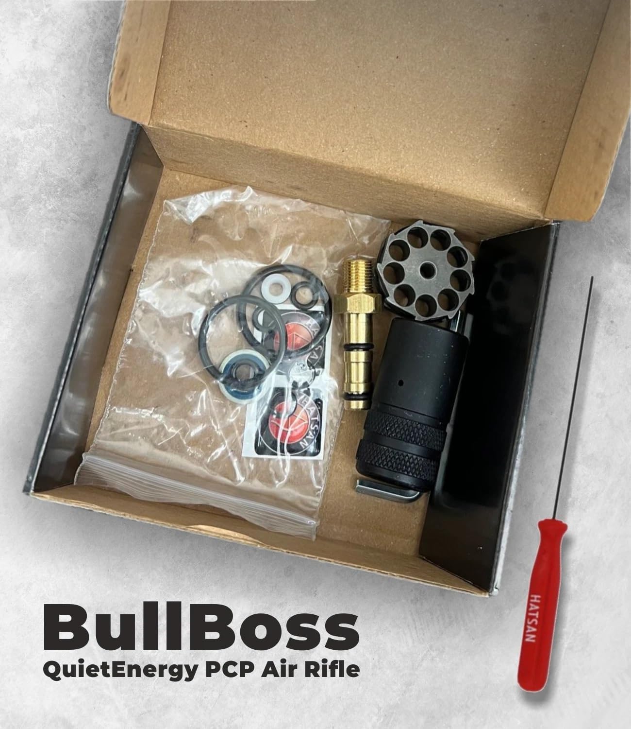Hatsan BullBoss QE Limited Edition .25 Cal 1000 FPS 49 FPE Side Lever PCP Air Rifle