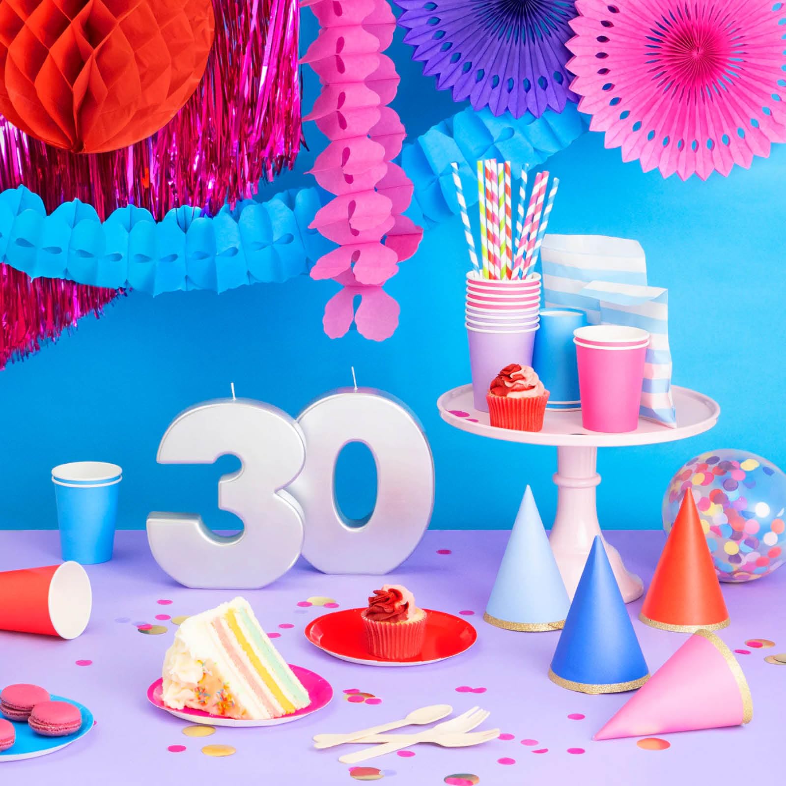 OHYEAH - Lot De 1 Bougie Numéro 2 En Argent - Bougies D'anniversaire Originales - Cierges D'anniversaire - Bougies Chiffres - Bougies De Rencontre Métallique Anniversaire - Bougie XXL