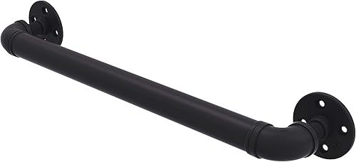 Allied Brass P-700-32-GB-BKM Barra de Agarre de colección de tuberías, Matte Bla