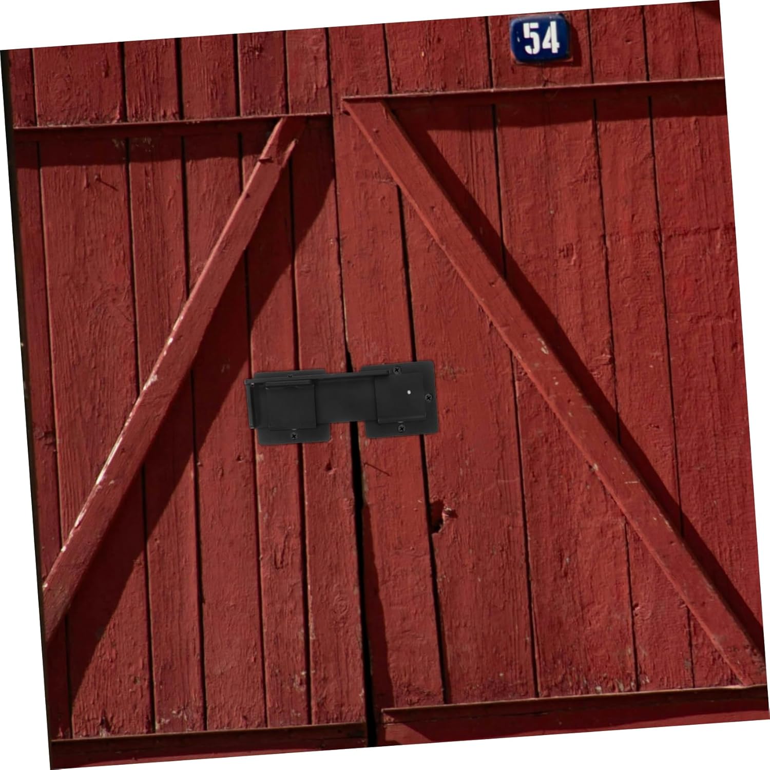 Heavy Duty Adjustable Fence Gate Latch Lock Built Padlock Hole for Enhanced Security for Wooden Fences Sliding Doors Barns and Gardens