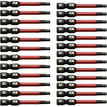 TMAX 25p H1/8 H-1/8" Hex Allen Wrench 2" Impact Torsion Screwdriver Bit S2