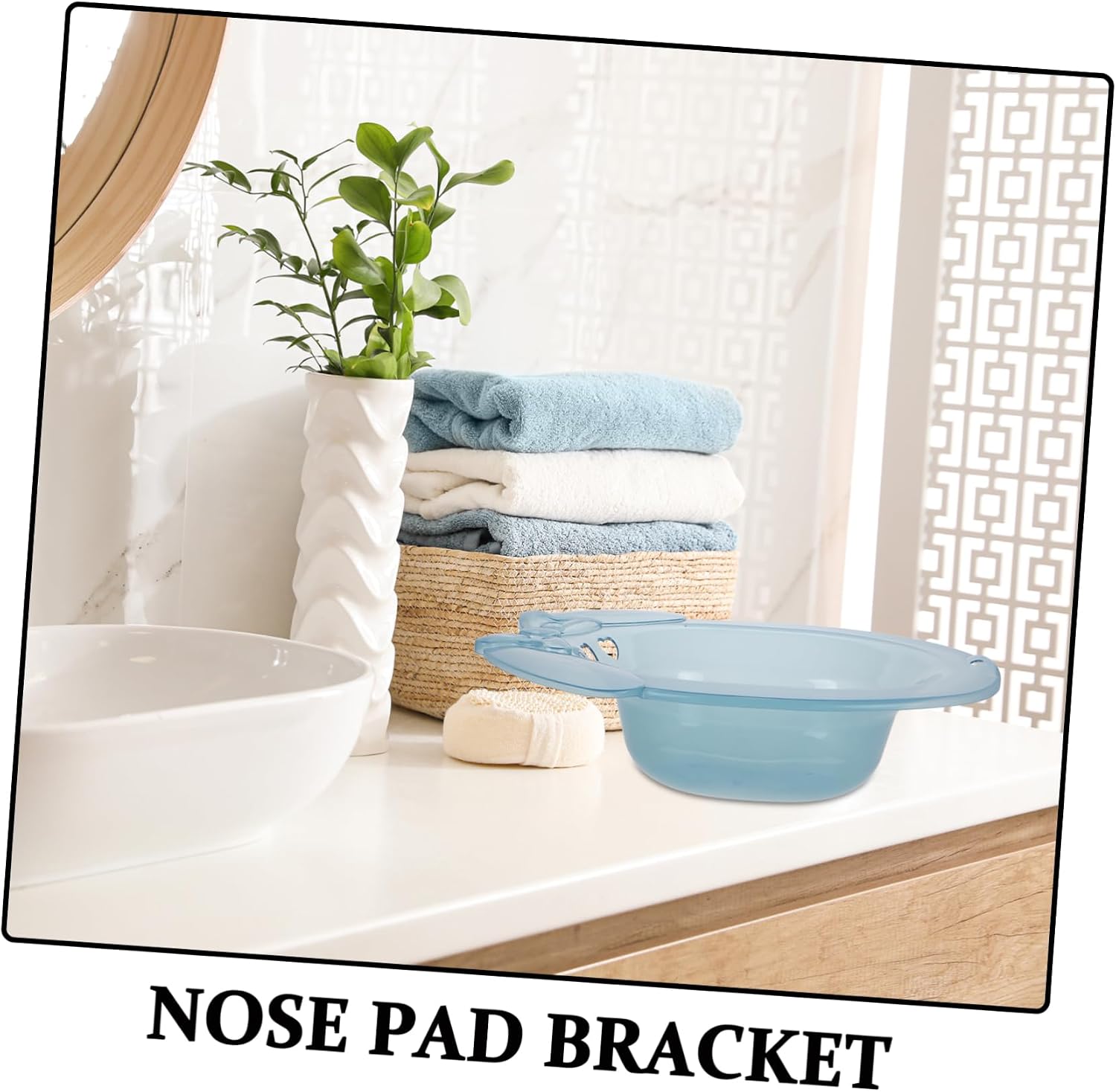 Portable Sitz Bath Basin for Postpartum Care Plastic Hip Bath Easy Storage for Pregnant Women and Elderly Effective for Hemorrhoids and Postoperative Recovery