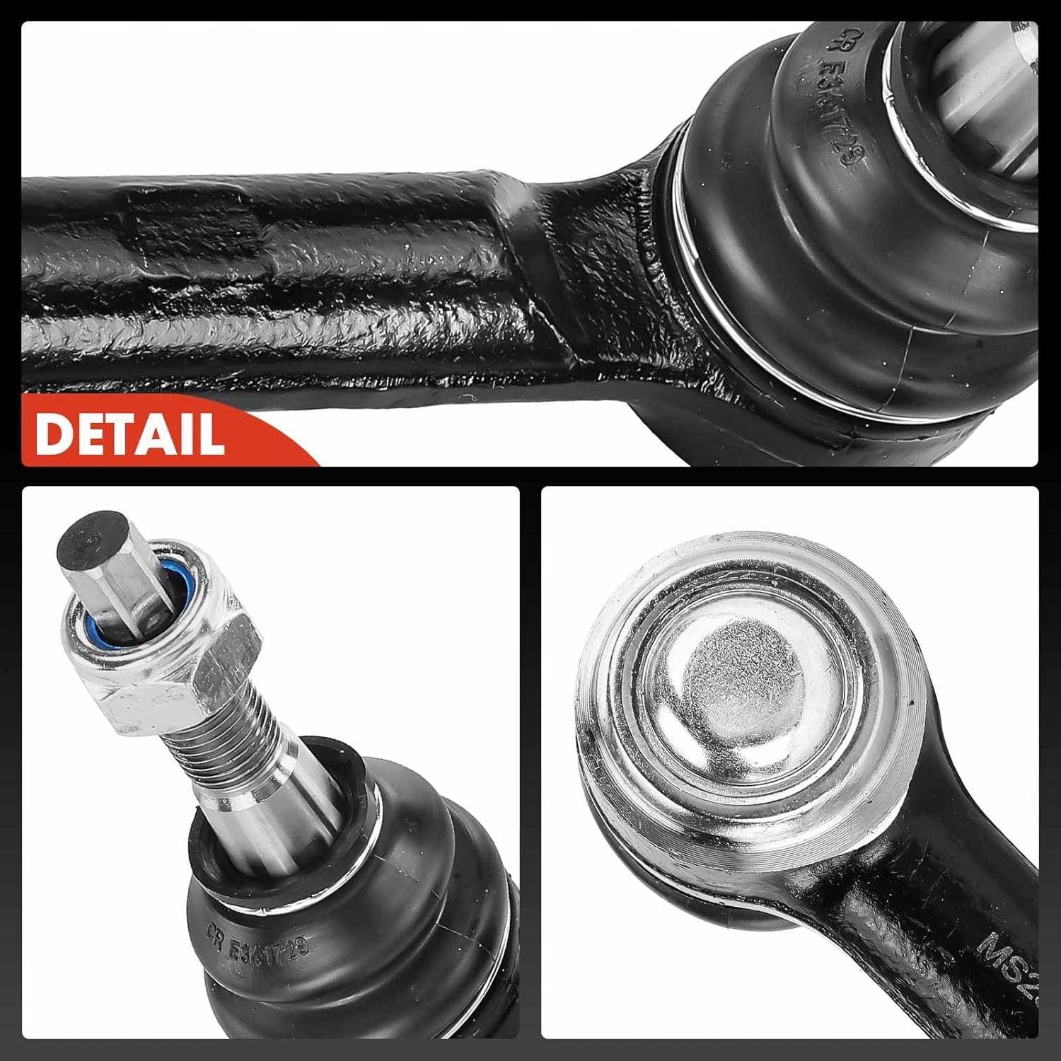 A-Premium 2 x Front Outer Tie Rod Ends, Compatible with Dodge Charger 2011-2023, Challenger 2011-2023 & Chrysler 300 2011-2023