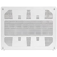 Vista 19 de Akro-Mils 10164 64 Piezas de plástico de equipo de almacenamiento y Gabinete cajón, 20 x 16 x 6-1/2 pulgadas, color negro