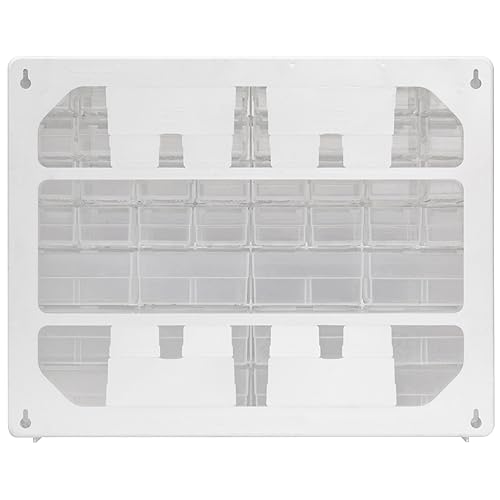 Miniatura 19 de Akro-Mils 10164 64 Piezas de plástico de equipo de almacenamiento y Gabinete cajón, 20 x 16 x 6-1/2 pulgadas, color negro