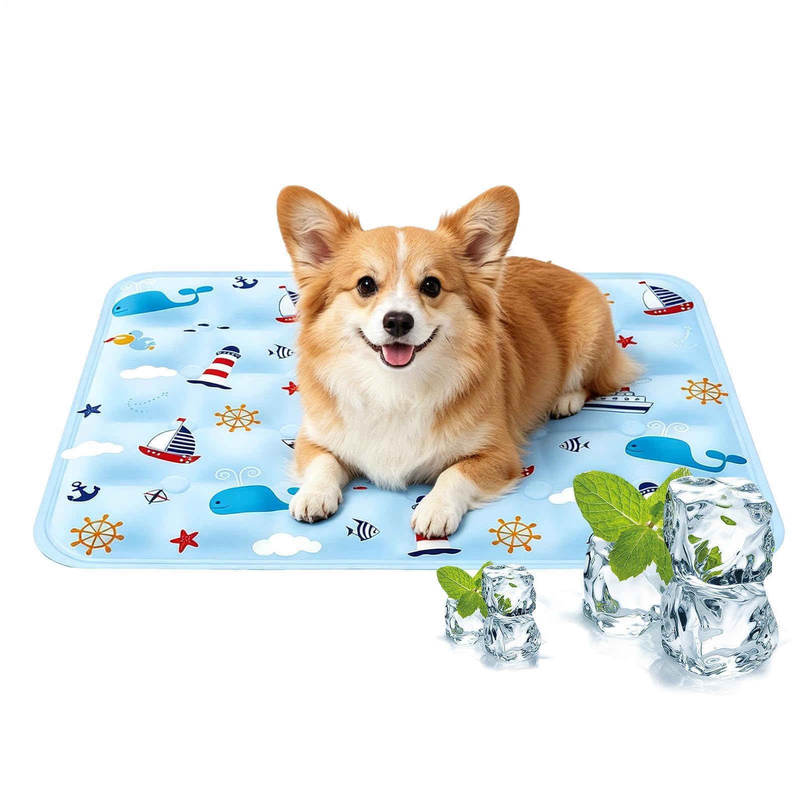 Tapis rafraîchissant pour chien idéal en voyage et voiture