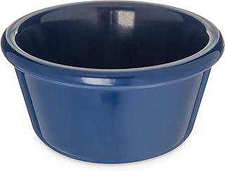 Carlisle FoodService Products S28060 Melamine Smooth Ramekin, 3 oz Capacity, Cobalt Blue (Case of 48)