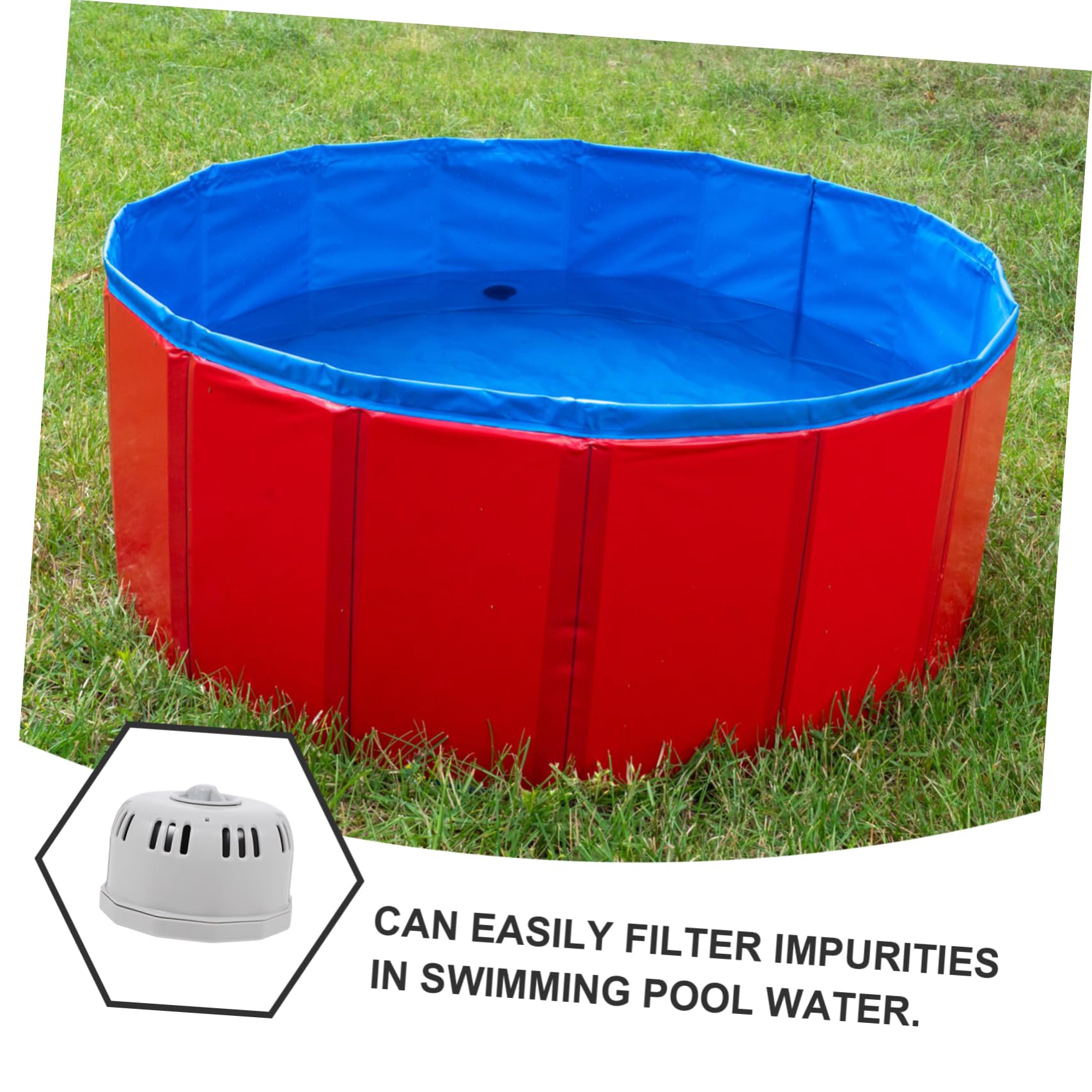 ORFOFE Soporte para Filtro de Bañera SPA Inflable Instalación Fácil y Material Abs para Piscina y Repuesto de Filtro de Piscina
