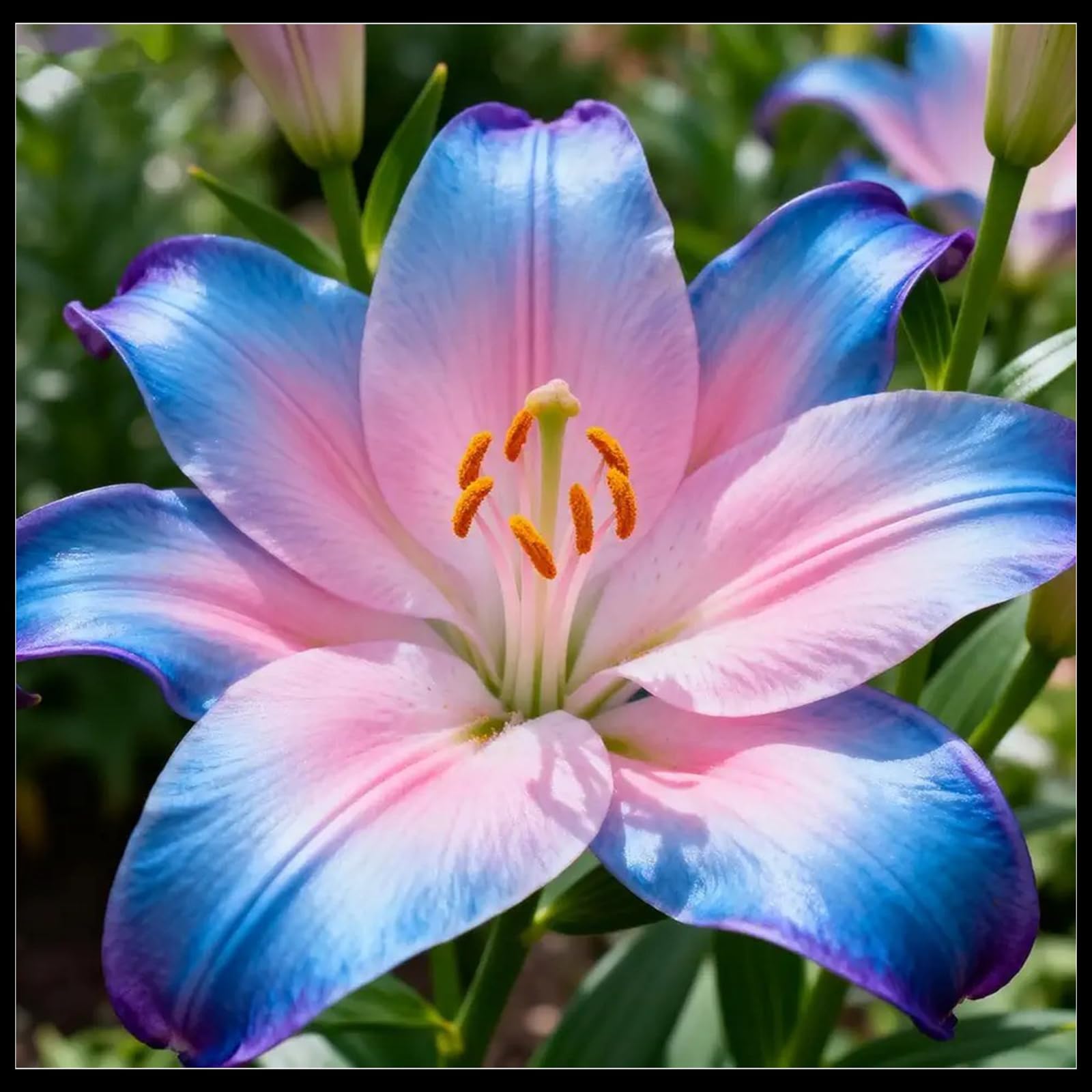 Perennial Giant Lily for Planting Now UK,Hardy - Easy Plant-Professional for Beautiful Garden Displays-4 Bulbs-F