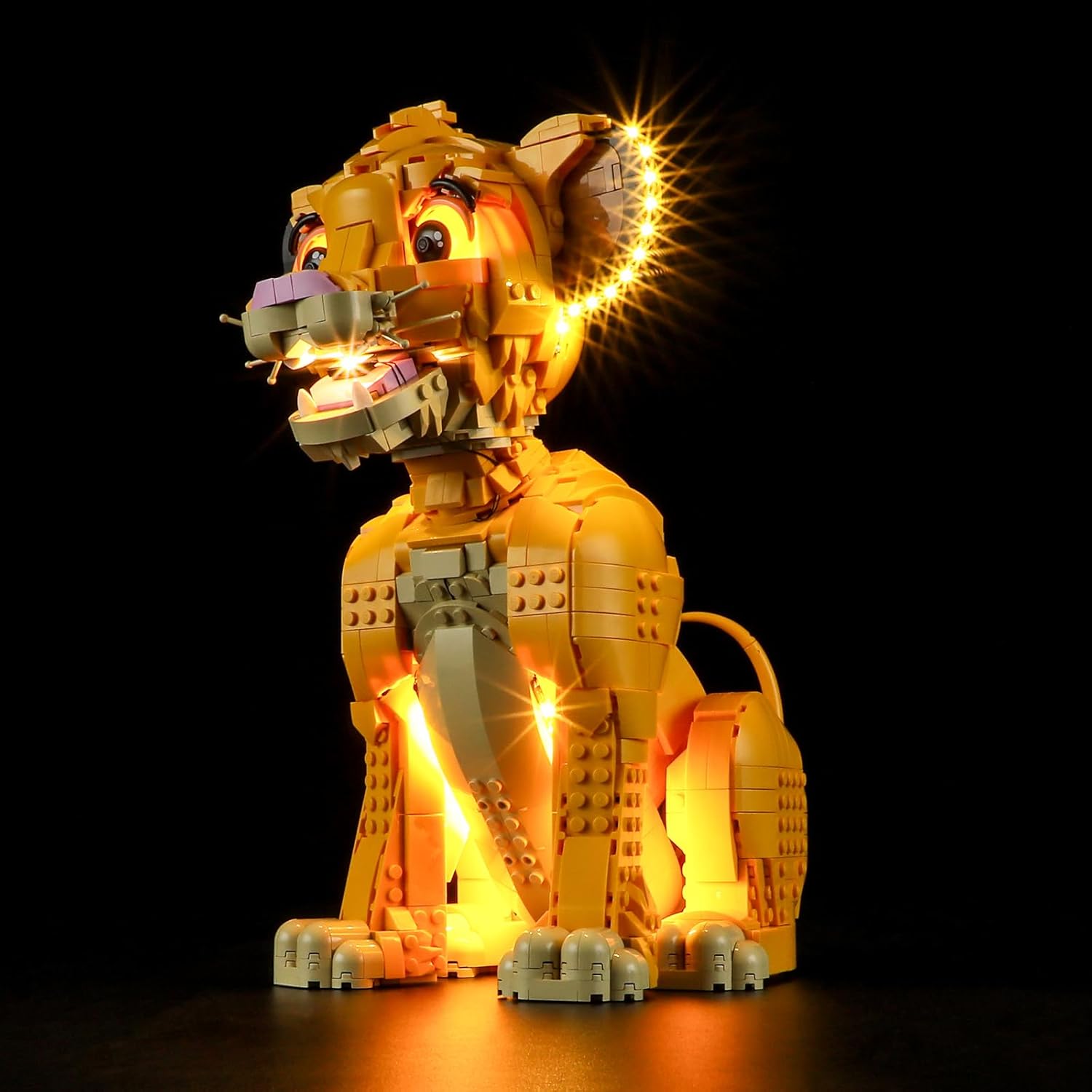 LIGHTAILING Light for Lego-43247 Young Simba The Lion King - Led Lighting Kit Compatible with Lego Building Blocks Model - NOT Included The Model Set