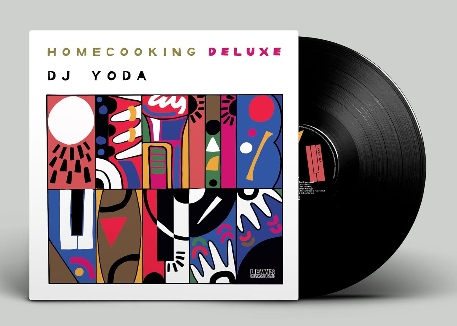 HOME COOKING DELUXE (LP/18cm ) por DJ Yoda — capa do álbum