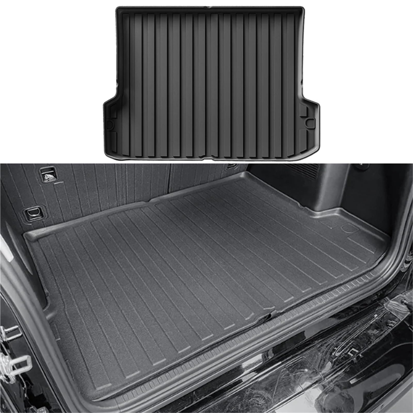 Car Floor Mats Compatible with Haval H9 2024 2025 All Weather Protective Waterproof Anti-Slip Front Rear Cargo Liner — view 6