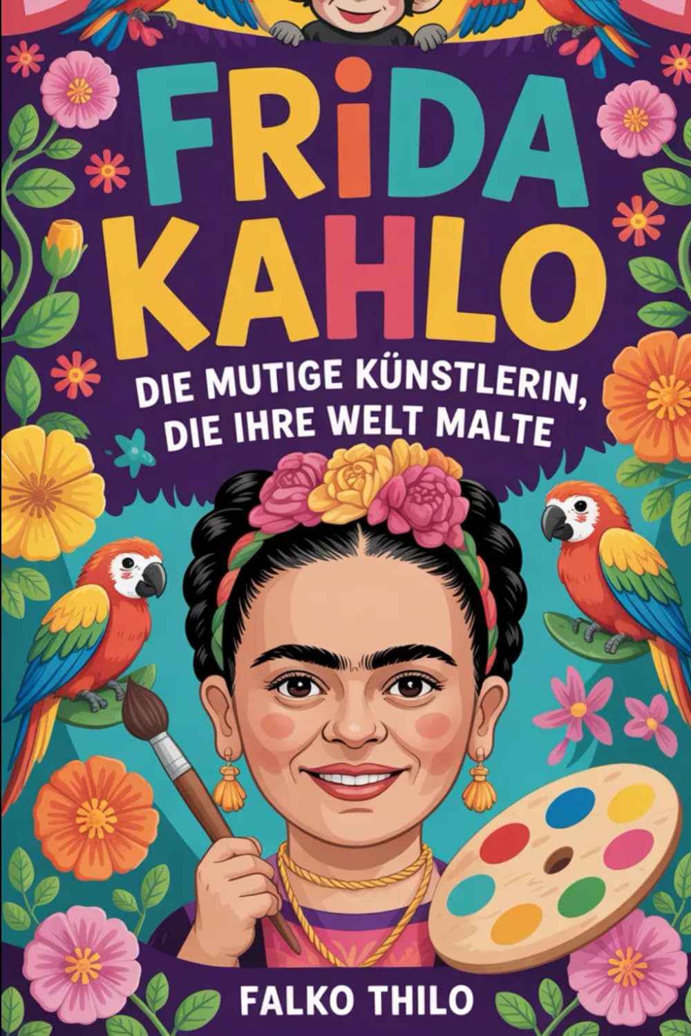 Frida Kahlo: Die mutige Künstlerin, die ihre Welt malte: Eine bunte Reise voller Kreativität, Mut und Selbstausdruck für Kinder