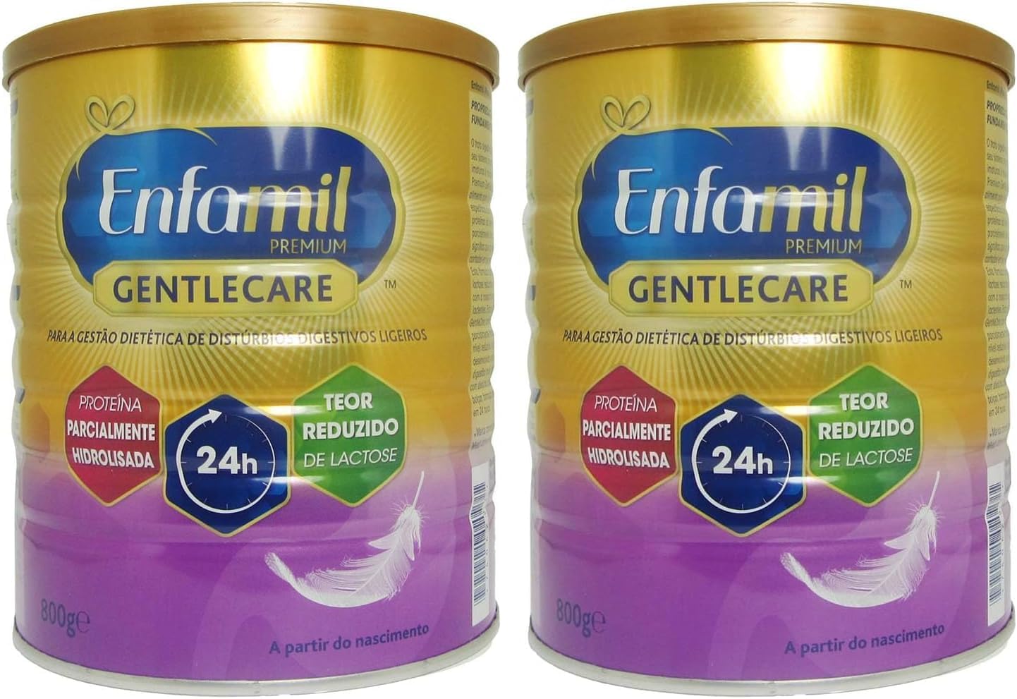 Enfamil Confort Fórmula para Bebés en Polvo con Trastornos Digestivos, 800g, con lactosa (Paquete de 2)