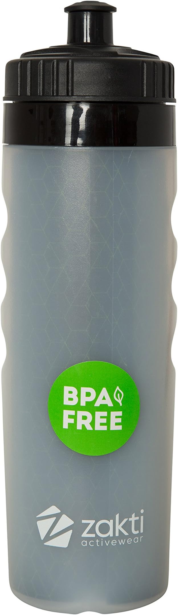Zakti Insulated Sports Bottle - 650ml Water Bottle, Lightweight Container, Leakproof Spout, BPA Free Drink Bottle, Cold For Long - For Cycling, Running, Gym