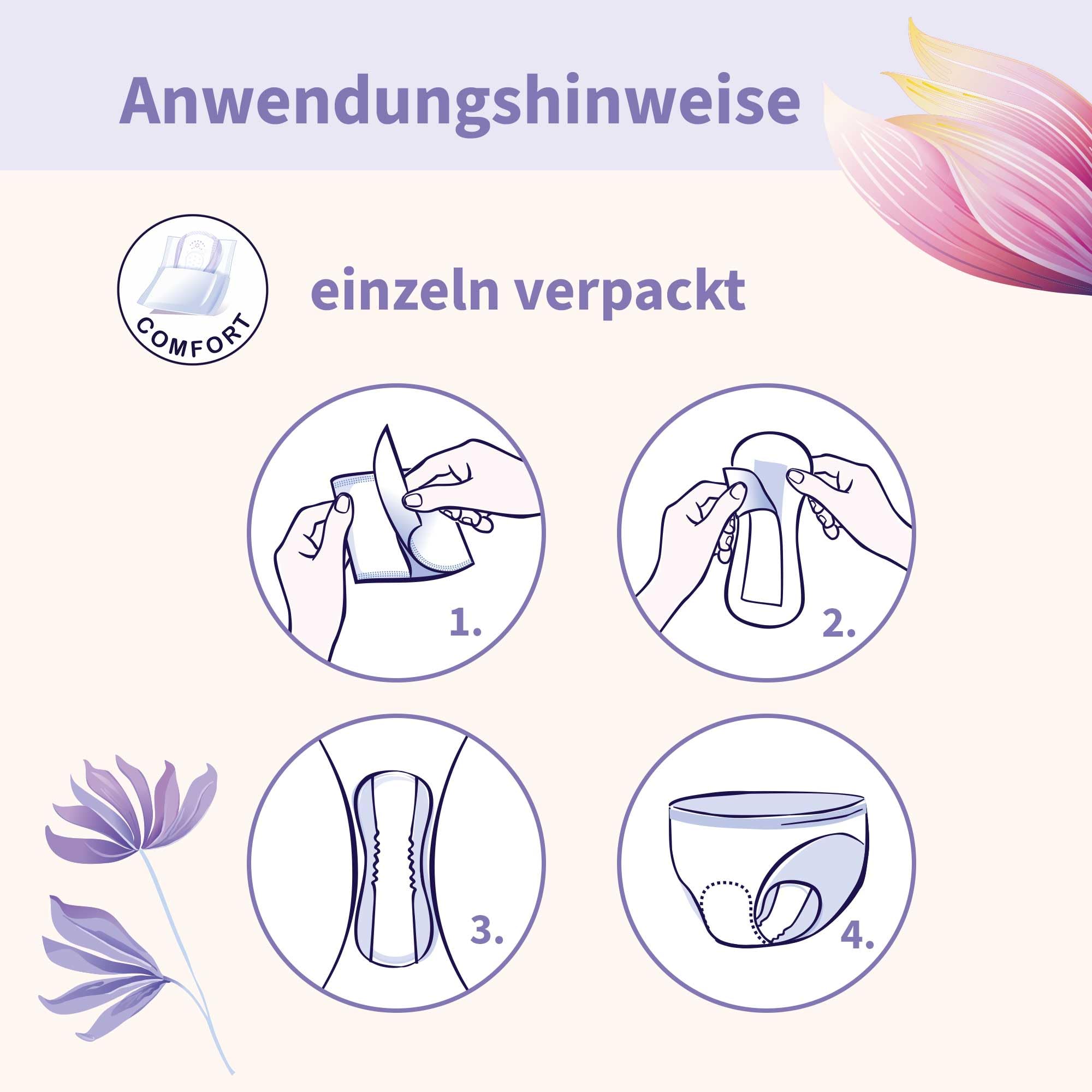 Discreet wkładki do inkontynencji normalne, dla łagodnego osłabienia pęcherza, 8 sztuk (8 x 12 sztuk), chłonne i oddychające