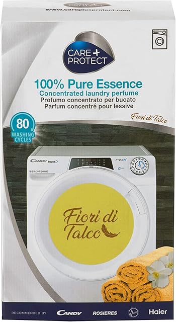 CARE + PROTECT Fiori Di Talco Laundry Perfume In-Wash Scent Booster, Long Lasting Active Formula, 400ml for up to 80 washes