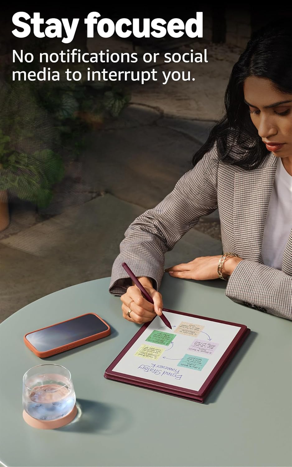 Amazon Kindle Scribe Colorsoft 64GB (newest model) — 11” paper-like color display with front light — Thin, light, powerful — Write in notebooks, documents, and books