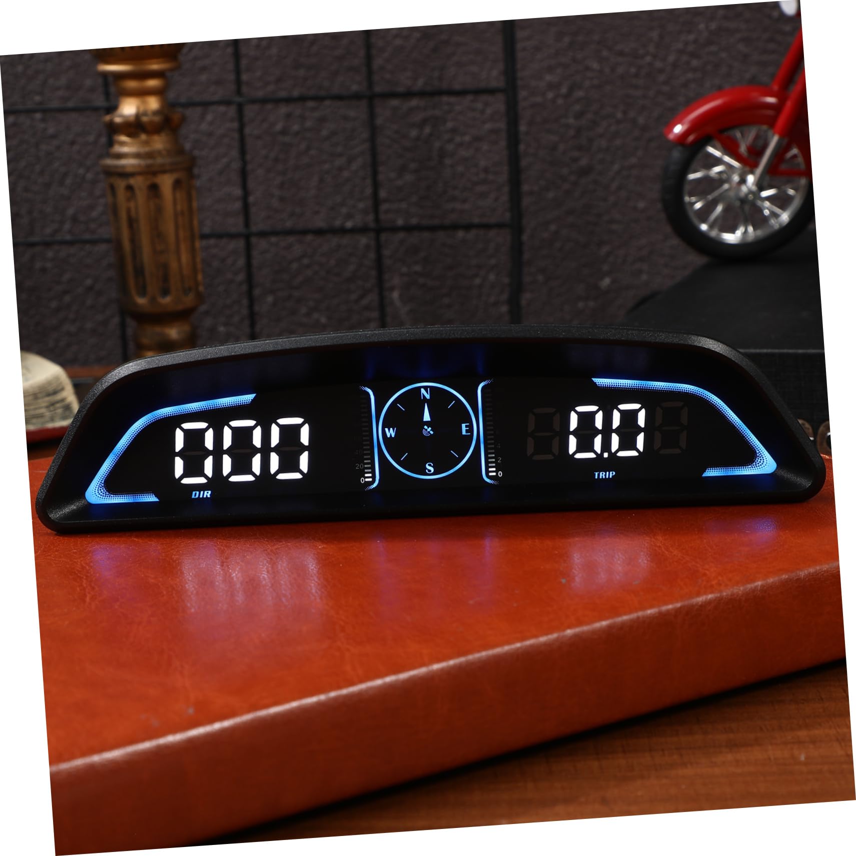 NUOBESTY Velocímetro Digital Para Coche Con Pantalla Frontal Lcd Recordatorio De Límite De Velocidad Grabadora De Viaje Monitor De Velocidad Vehículos Para Conducción Segura