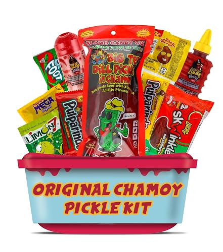 Original Chamoy Pickle Kit, Mexican Candy Mix Ready to make