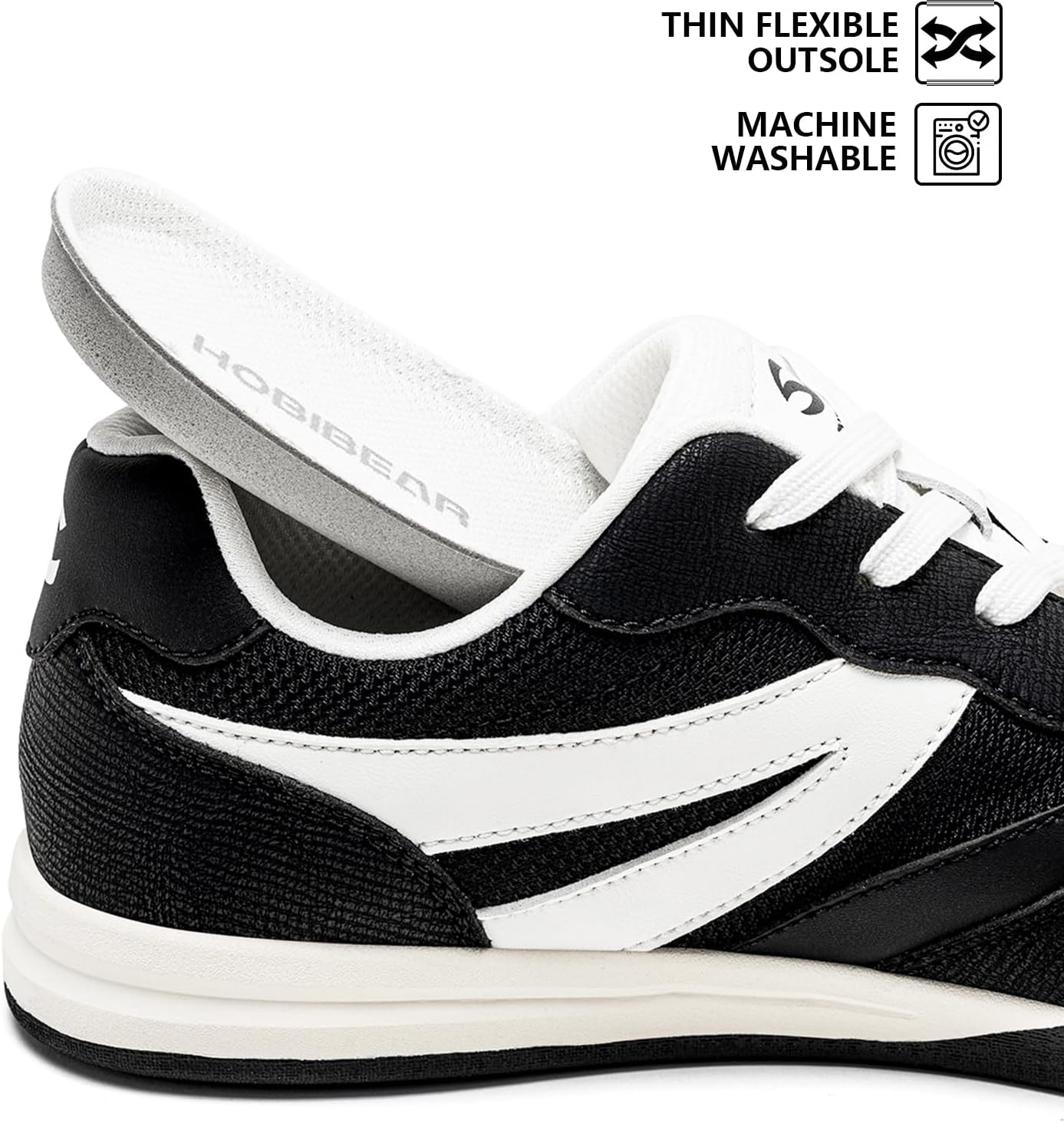 HOBIBEAR Women Barefoot Shoes, Wide Toe Box, Lightweight Casual Sneakers image 4