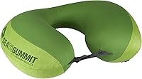 Vista 1 de Sea to Summit Aeros Premium Traveller - Almohada inflable para el cuello, color lima